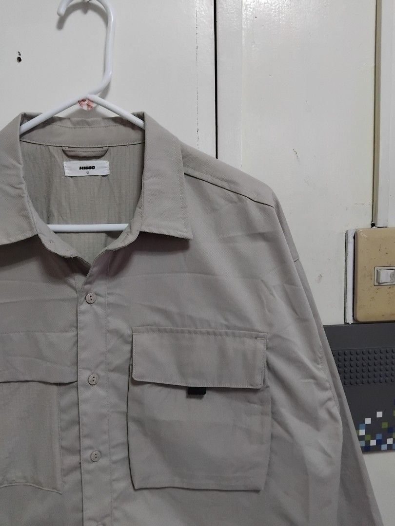 Hisso HK Cotton Spandex Multipocket Utility Shirt (Category: Tshirts & Polo Shirts ) located in Pasig City. Submitted by hustlexcurate (Listing ID 1466802969, Image 3). Description: Hisso HK Cotton Spandex Multipocket Utility Shirt Size LARGE Dimensions: 24X29.