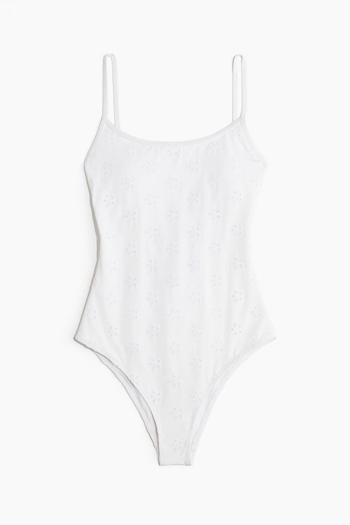 H&M White One piece Swimwear (Category: Bikinis & Swimsuits) located in Naga. Submitted by sbcookieee (Listing ID 1466836854, Image 1). Description: .