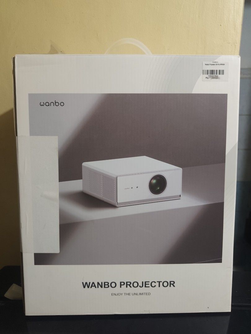 Home Theater Projector WANBO X5 PRO (Category: Projectors) located in Las Pinas. Submitted by MihoLove (Listing ID 1466803686, Image 2). Description: PERFECT FOR: -SCHOOL -OFFICE -HOME THEATRE RFS: NAGDOBLE BILI LOC: LAS PIÑAS.