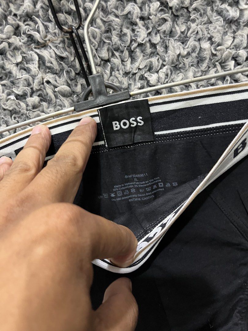 HUGO Boss Inner Short (Category: Shorts) located in General Trias. Submitted by z_rchustlin.4 (Listing ID 1466902935, Image 3). Description: Authentic.