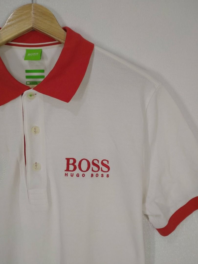 HUGO BOSS POLO SHIRT (Category: Tshirts & Polo Shirts ) located in Baguio. Submitted by fashionfinds1999 (Listing ID 1466775825, Image 3). Description: 28 X 21 MEDIUM EXCELLENT CONDITION + SHIPPING FEE.