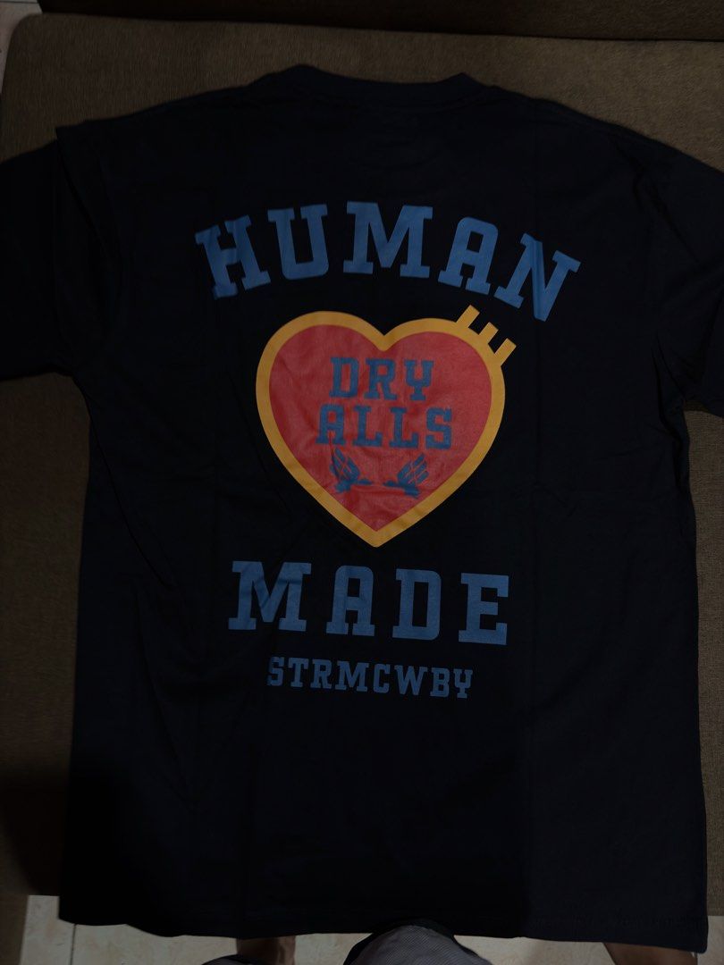 Human Made Graphic Print T-Shirt Black (Category: Tshirts & Polo Shirts ) located in Manila. Submitted by rhia_hnsy (Listing ID 1466932003, Image 3). Description: HUMAN MADE OVERRUN T-SHIRTS 👕 📌 ITEM: Human Made Overrun T-Shirts 📌 CONDITION: Brand New / Overrun 📌 SIZES AVAILABLE: Medium (M) to Large (L) 📌 FIT: Regular / Casual Fit 📌 FABRIC: Soft and comfortable cotton material 📌 DESIGN: Minimalist streetwear-inspired design 📌 COLOR: Avail