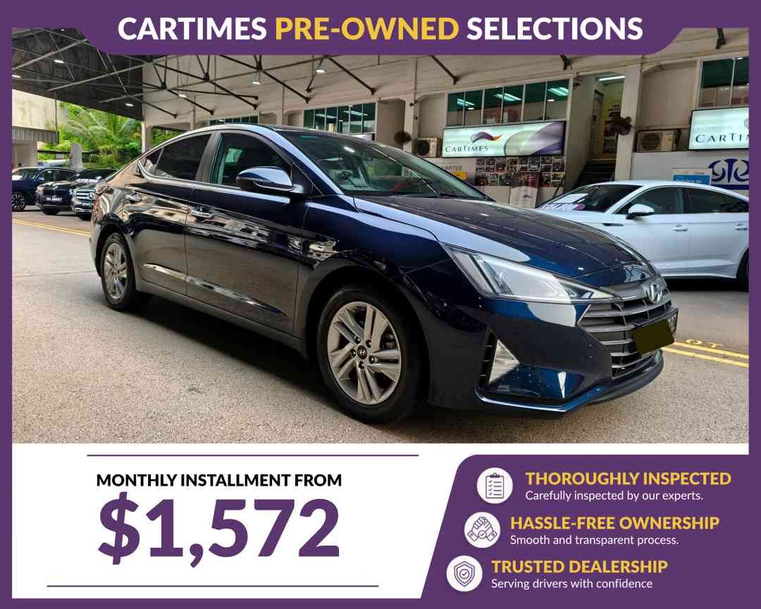 Hyundai Avante 1.6 'S' (A) (Category: Used Cars) located in Singapore. Submitted by cartimesautomobile (Listing ID 1466794073, Image 2). Description: 1 owner! Buy with confidence from our certified pre-owned collection. Gone through a 120-points health check, each unit is refurbished for the brand new car experience. Trade ins are welcomed. Extended warranty till end of COE available too! Contact our friendly salesman today to schedule for your n