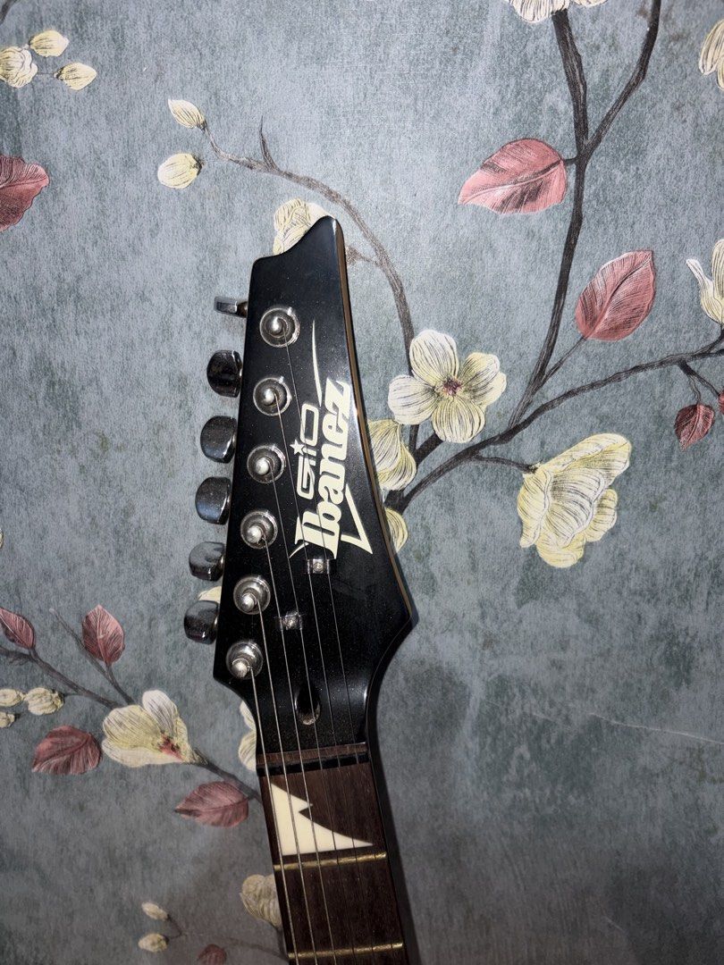 Ibanez GIO Electric Guitar Black (Category: Musical Instruments) located in Caloocan City. Submitted by ramenonly (Listing ID 1466946091, Image 2). Description: Ibanez Gio GRX70DX ‼️ NO BAG ‼️ ‼️ NO STRAP ‼️ Flaws indicated in the picture.