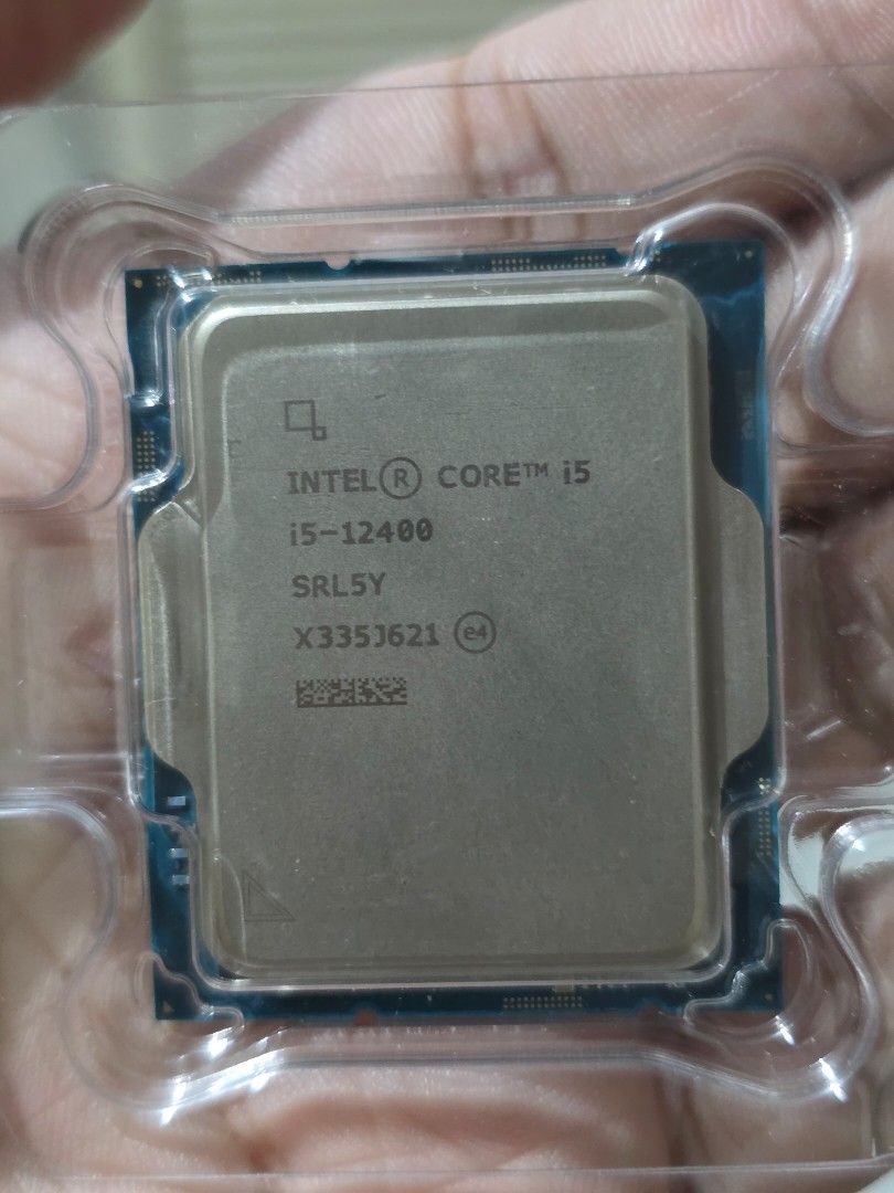 Intel Core i5-12400 Processor (Category: Desktops) located in Quezon City. Submitted by jigknot (Listing ID 1466820853, Image 1). Description: Intel Core i5-12400 1pc only Tried and tested, working perfectly Loc: QC shipping via lalamove only.