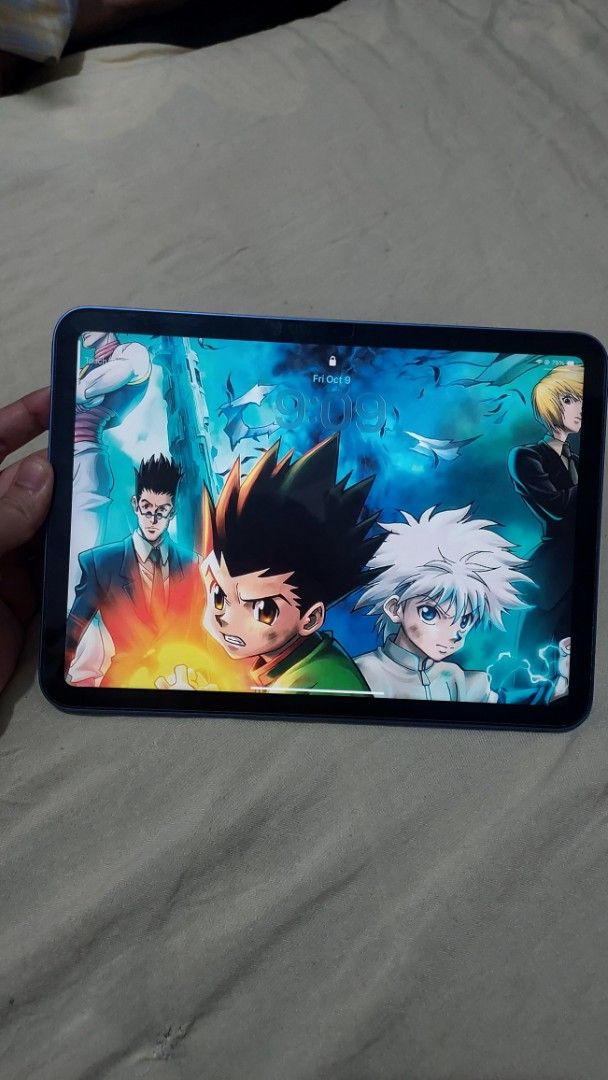 iPad 10th generation (Category: iPad) located in Manila. Submitted by arpitgupta10141 (Listing ID 1466911260, Image 1). Description: - Model: iPad 10th Generation - Storage: 64GB - Color: Blue - Condition: 8/10 (Pre-loved with minor signs of use) - Includes: Unique medical heart sketch protective case - Charger included - RFS : Upgrading to new - Meetup Location: SM Center Las Piñas (Alabang-Zapote Rd).