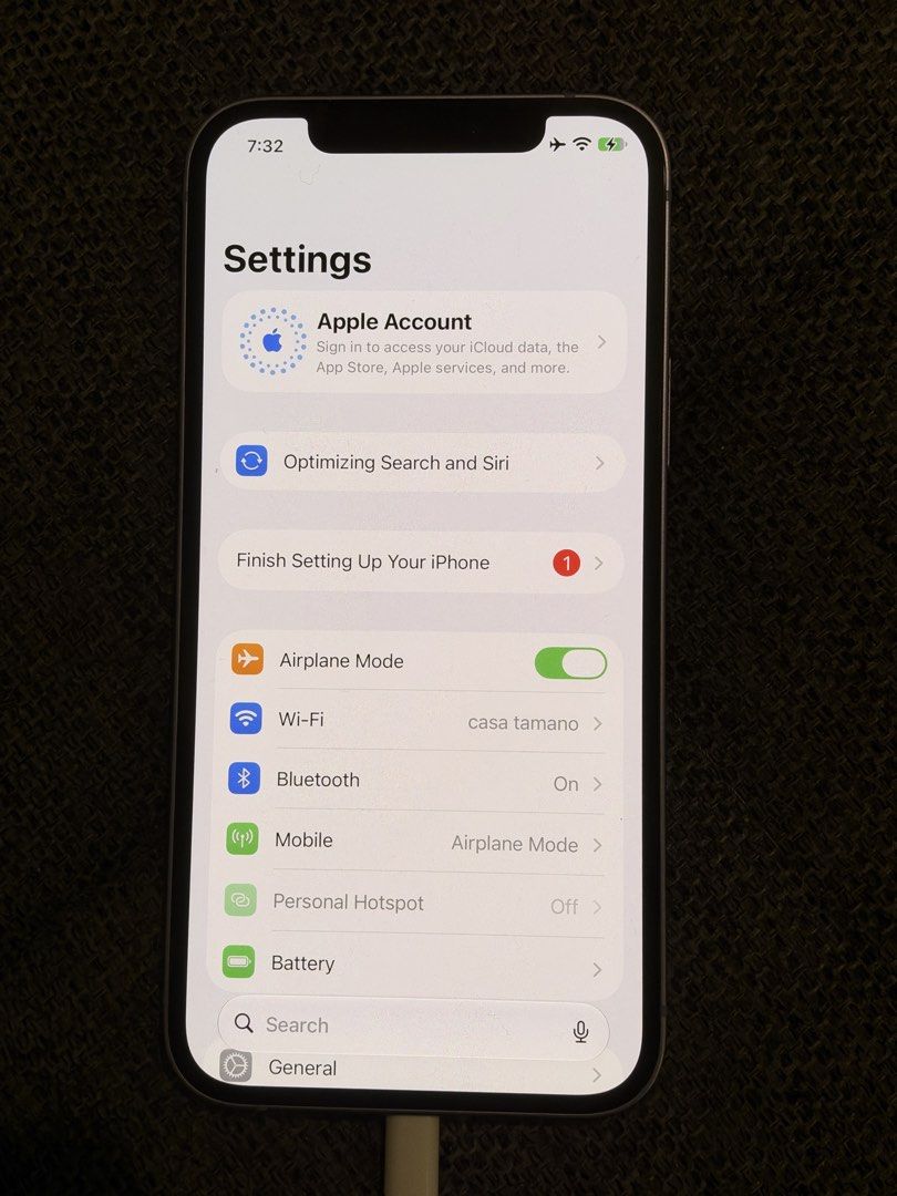 iPhone 12, Purple, 128GB (Category: iPhone 12 Series) located in Pasig City. Submitted by coffee.books.etc (Listing ID 1466923641, Image 3). Description: ✅ Still comes with box ✅ Max battery capacity: 75% ✅ No carrier lock/sim restrictions ✅ Wear & tear/scratches (more visible when screen is off) ✅ Can include a charger if needed RFS: Upgraded.