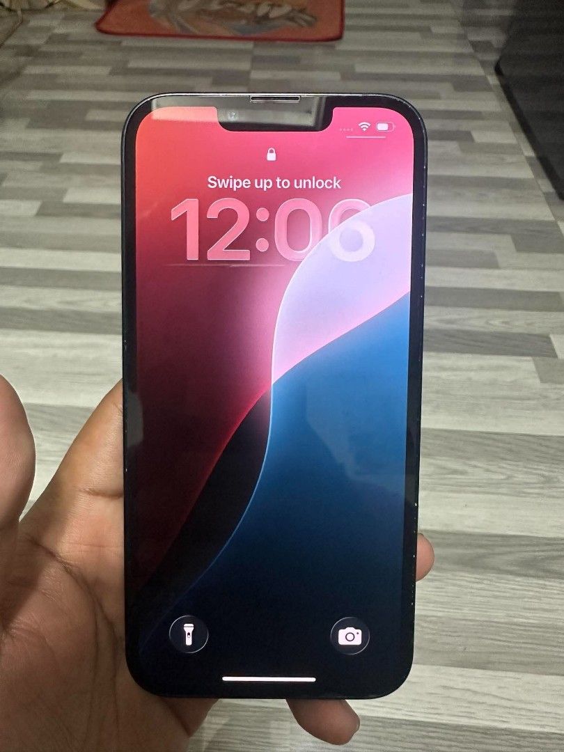 Iphone 13 128gb midnight blue (Category: iPhone 13 Series) located in Manila. Submitted by motonog (Listing ID 1466957222, Image 1). Description: For sale or for swap sa lower ios + add cash ka Iphone 13 128gb midnight blue Unli reset Face id True tone Local variant NTC Any sim 87 battery health (orig) paintchips only Unit & case only No issue Meet up only Manila location Pm sa price👌🏼.