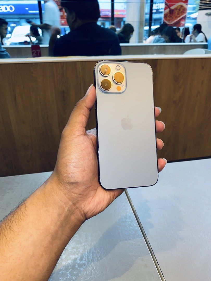IPHONE 13 PRO MAX 256GB (Category: iPhone 13 Series) located in Quezon City. Submitted by matthew.g_ (Listing ID 1466829432, Image 1). Description: FOR SALE OR SWAP SA LOWER UNIT IPHONE 13 PRO MAX 256B (SIERRA BLUE) 74% Battery Health ZPA (local variant) NTC Approved 🇵🇭 No history Of Repair Factory Unlocked (anysim) Minimal Scratches Unli reset and check upon meet up! Inclusions: Unit itself, Case, Orig Cord Quezon City PICK UP | MEET UP ONLY.