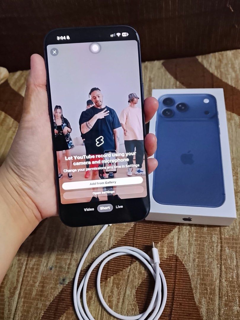 💯IPHONE 17 PRO MAX (Category: iPhone 17 Series) located in Manila. Submitted by shiela_onlineshop (Listing ID 1466841715, Image 2). Description: COMPLETE PACKAGE WITH WARRANTY IPHONE 17 PRO MAX DEEP BLUE .
