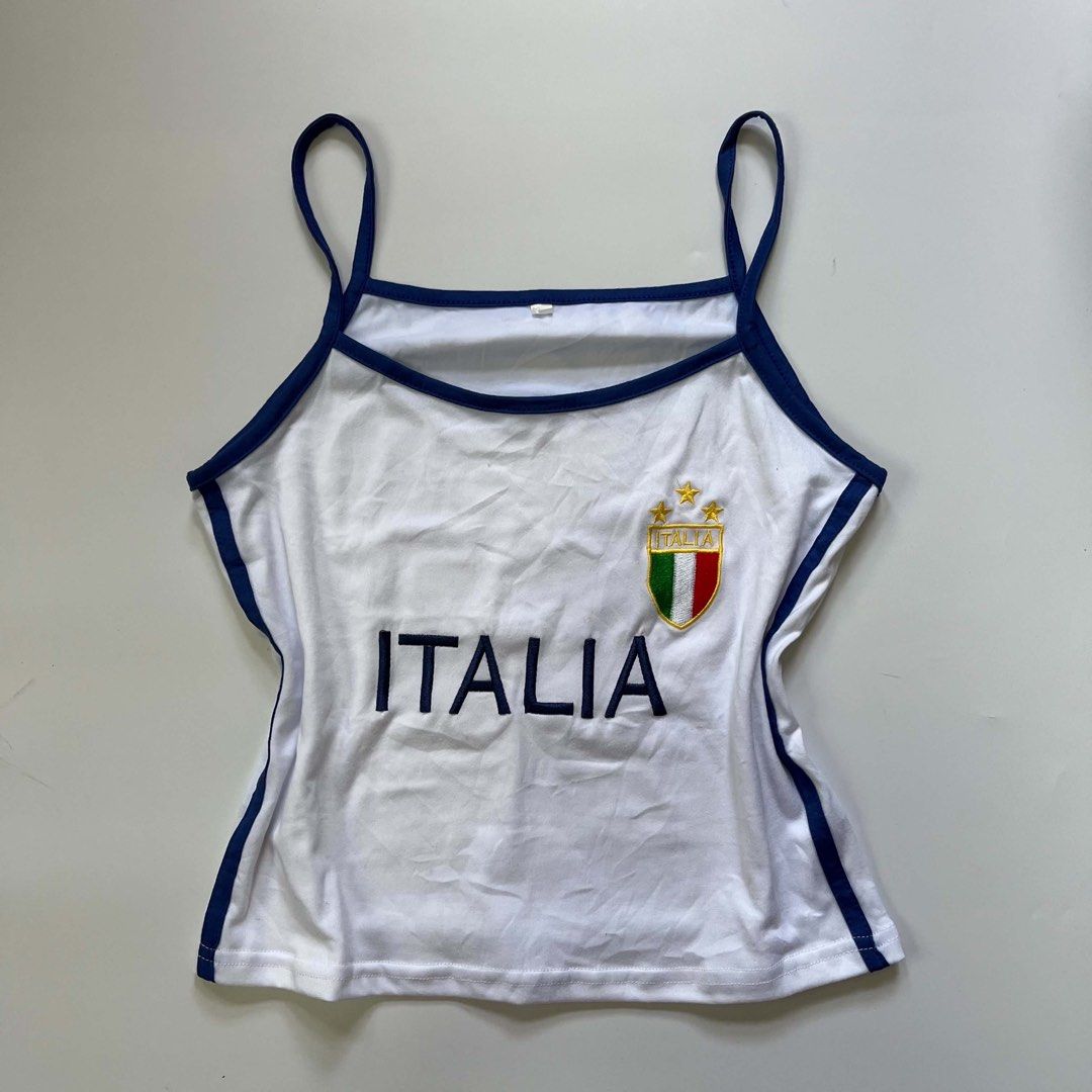 italia tank top sando ! (Category: Shirts) located in Guagua. Submitted by jloww.08 (Listing ID 1466838135, Image 2). Description: dm for deets.