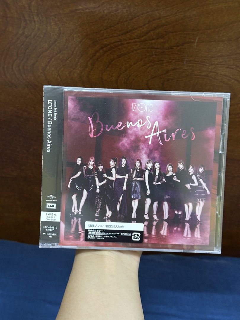 IZONE Buenos Aires Type A CD ALBUM (Category: K-Wave Merchandise) located in Manila. Submitted by declutteringlot (Listing ID 1466929677, Image 1). Description: 2k for one cd.