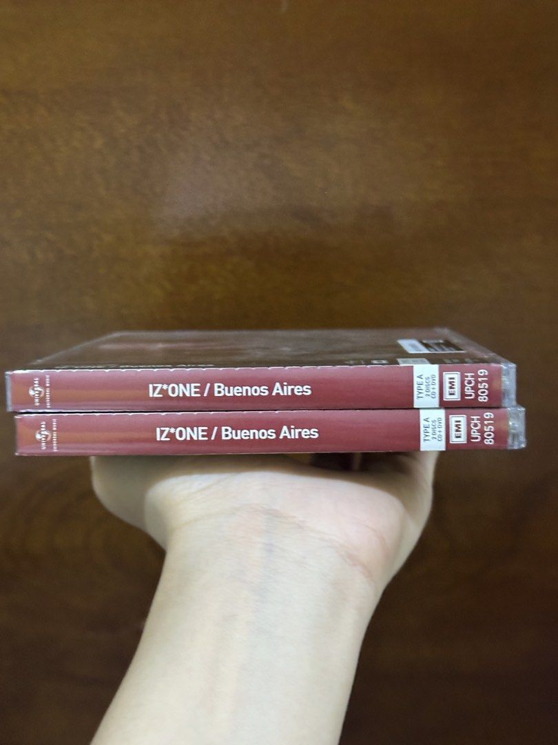 IZONE Buenos Aires Type A CD ALBUM (Category: K-Wave Merchandise) located in Manila. Submitted by declutteringlot (Listing ID 1466929677, Image 3). Description: 2k for one cd.