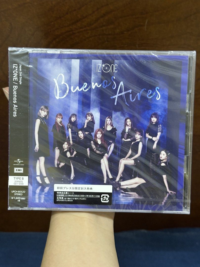 IZONE Buenos Aires Type B CD ALBUM (Category: K-Wave Merchandise) located in Manila. Submitted by declutteringlot (Listing ID 1466929815, Image 1). Description: .
