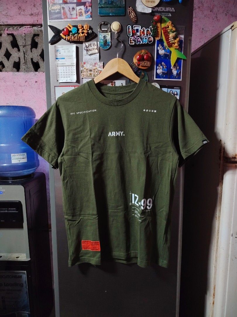 Izzue Army Tee (Category: Tshirts & Polo Shirts ) located in General Santos City (Dadiangas). Submitted by rafaelmir09800 (Listing ID 1466957776, Image 1). Description: ISSUE- Army Tee - Size Small on tag - Dimensions 19x26 - Color Rate 9.9/10 - As New Condition - No issue -🏷599+SF Location: General Santos City, 9500..