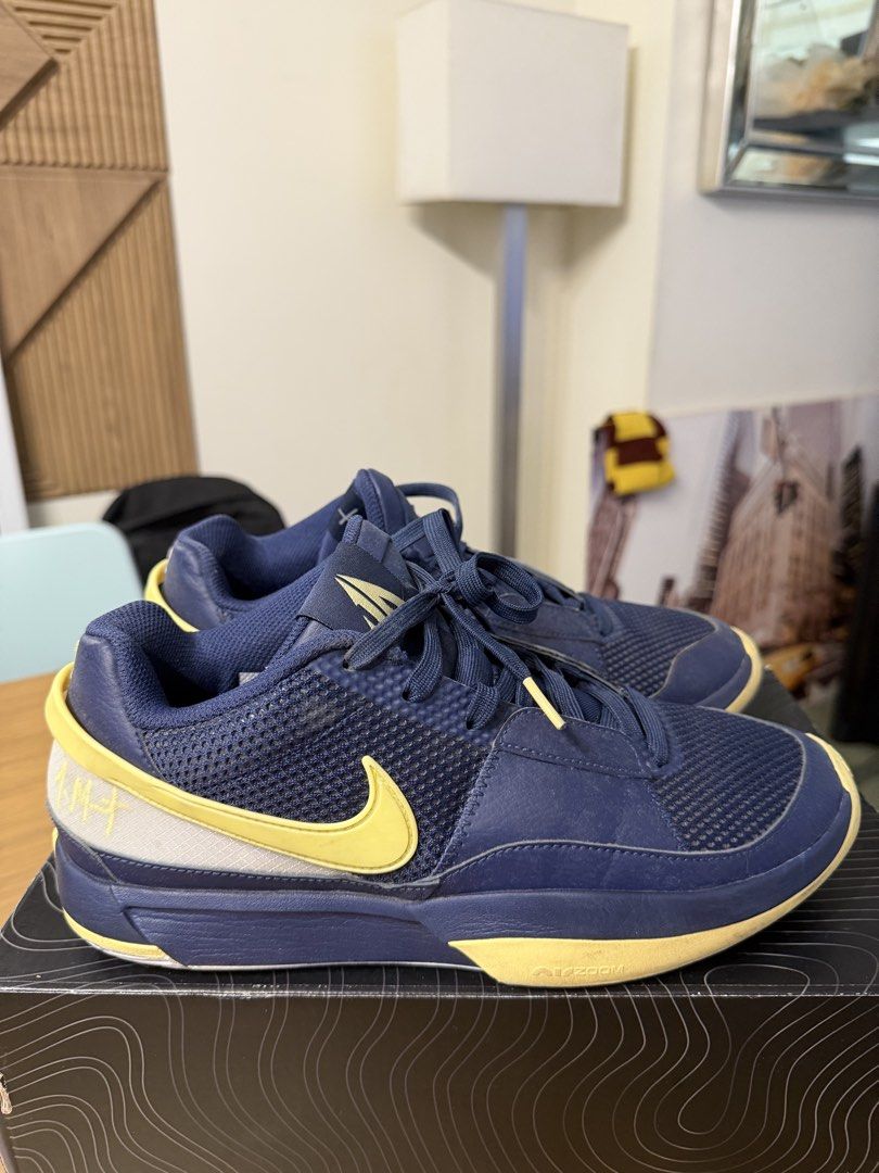 Ja 1 Murray State (Category: Sneakers) located in Quezon City. Submitted by callmeo (Listing ID 1466775285, Image 1). Description: Ja 1 Murray State 💰 ₱1,500 📏 US 9 ✨ Condition: 8/10 Pick up: Proj. 4/Cubao.