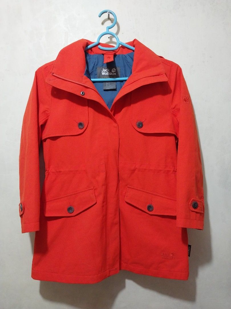 Jack Wolfskin Red orange Jacket (Category: Coats, Jackets and Outerwear) located in Manila. Submitted by PrinceDani.Clothing (Listing ID 1466855117, Image 2). Description: Jack wolfskin texapore 3in1 system jacket small on tag large fit 20in width 27in length excellent condition .
