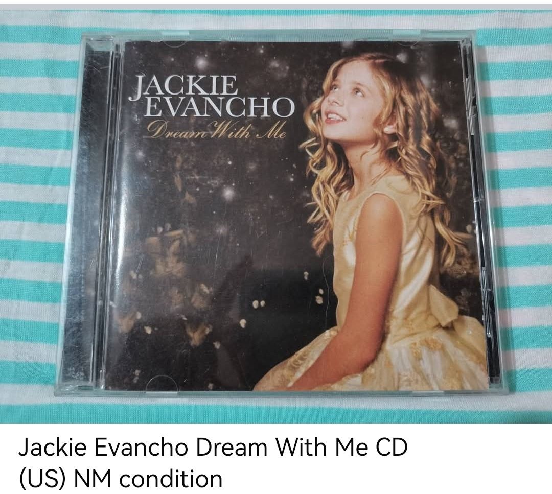 Jackie Evancho Dream With Me CD (unsealed) (Category: CDs & DVDs) located in Dangcagan. Submitted by cd_haven5 (Listing ID 1466788679, Image 1). Description: #FORSALE #FORSALE #FORSALE #Authentic #Legit #Original We only sell original items. All items posted are on hand. Please message me for availability of the item/s because the items are also posted on my other online stores. All items are imported unless stated PH. We also accept Pre-orders. 