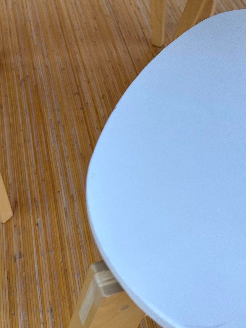 JAPAN SURPLUS IKEA LISABO ROUND DINING SET IN GOOD CONDITION (Category: Tables & Sets) located in Manila. Submitted by jerichocal17856 (Listing ID 1466839269, Image 3). Description: JAPAN SURPLUS IKEA LISABO ROUND DINING SET IN GOOD CONDITION SIZE: 18H x 15L x 16.5W inches 29.5H x 41.5D.