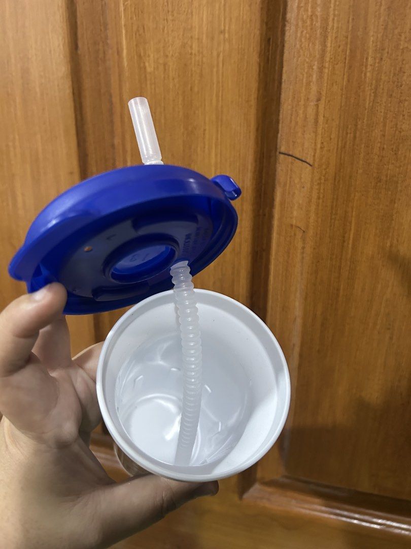 Jelly Bean cups with cover & straw (Category: Water Bottles & Tumblers) located in Paranaque City. Submitted by allthatclutterph (Listing ID 1466889883, Image 3). Description: 3pcs available ₱100 each Unused.