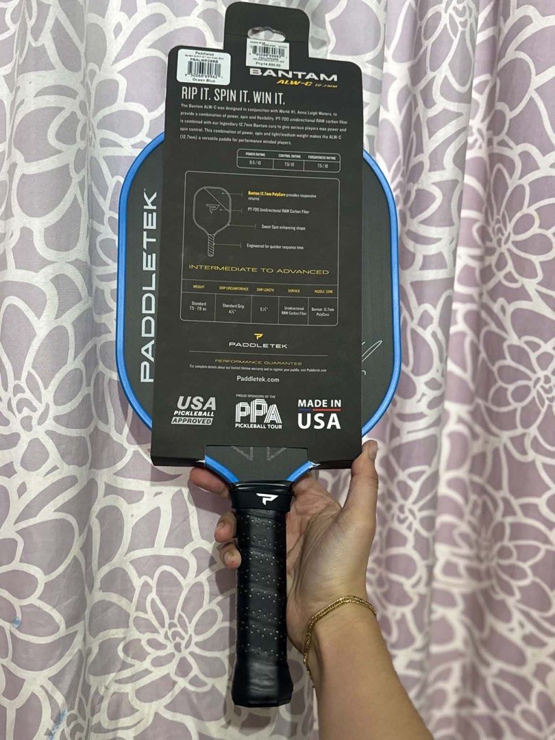 JOOLA Graf Pro V Steffi Graf Pickleball Paddle (Category: Racket and Ball Sports) located in Manila. Submitted by biancaeriz04 (Listing ID 1466956468, Image 3). Description: JOOLA Graf Pro V Steffi Graf Pickleball Paddle 15,000 only Original Brand new P17,690 SRP.