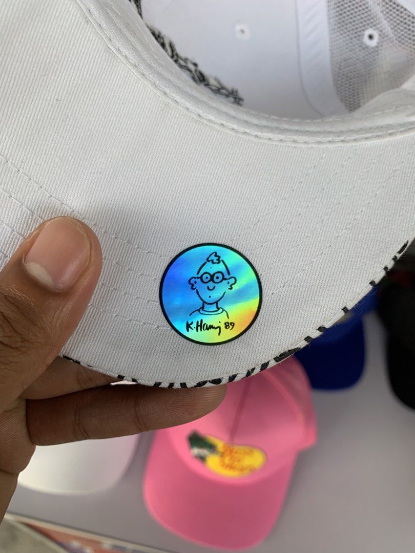 Keith Haring Cap (Category: Caps & Hats) located in Tibiao. Submitted by notaveragethrift (Listing ID 1466795230, Image 3). Description: Color Rate: 9.8/10 or better Excellent Condition No Issue.