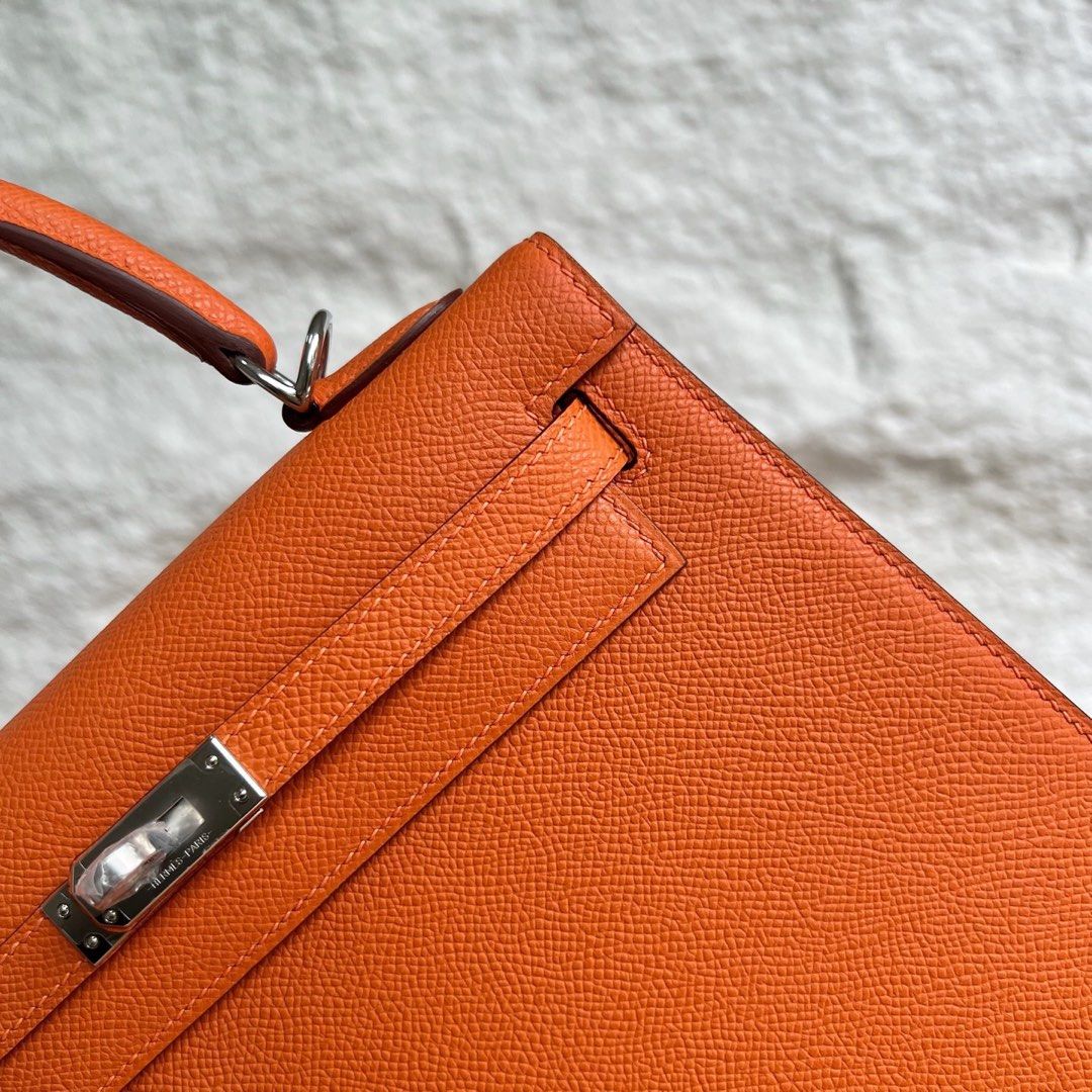 kelly25 hirmis kelly25 preorder orange (Category: Tote Bags) located in Angeles City. Submitted by luxurybagphilippines_byqueen (Listing ID 1466934707, Image 2). Description: fullhandmade 💯 % moneyback lahat po ng price na ganito ay fully handmade po meron din nmn half half or machine meron din china lang un mga halatang pakelya na depende senu kung ank po quality .