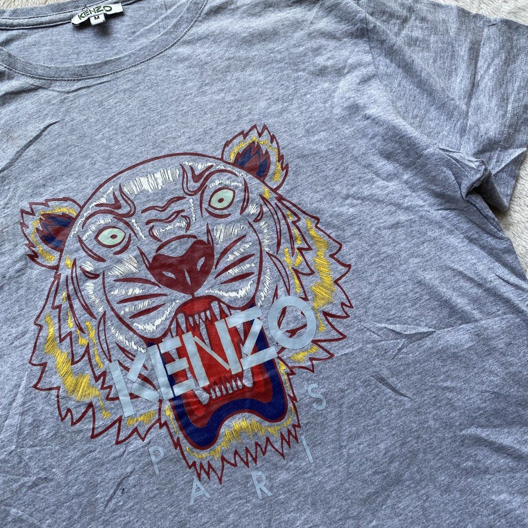 Kenzo Paris Tiger Gray Shirt (Category: Shirts) located in Davao. Submitted by bangers01 (Listing ID 1466778618, Image 2). Description: .
