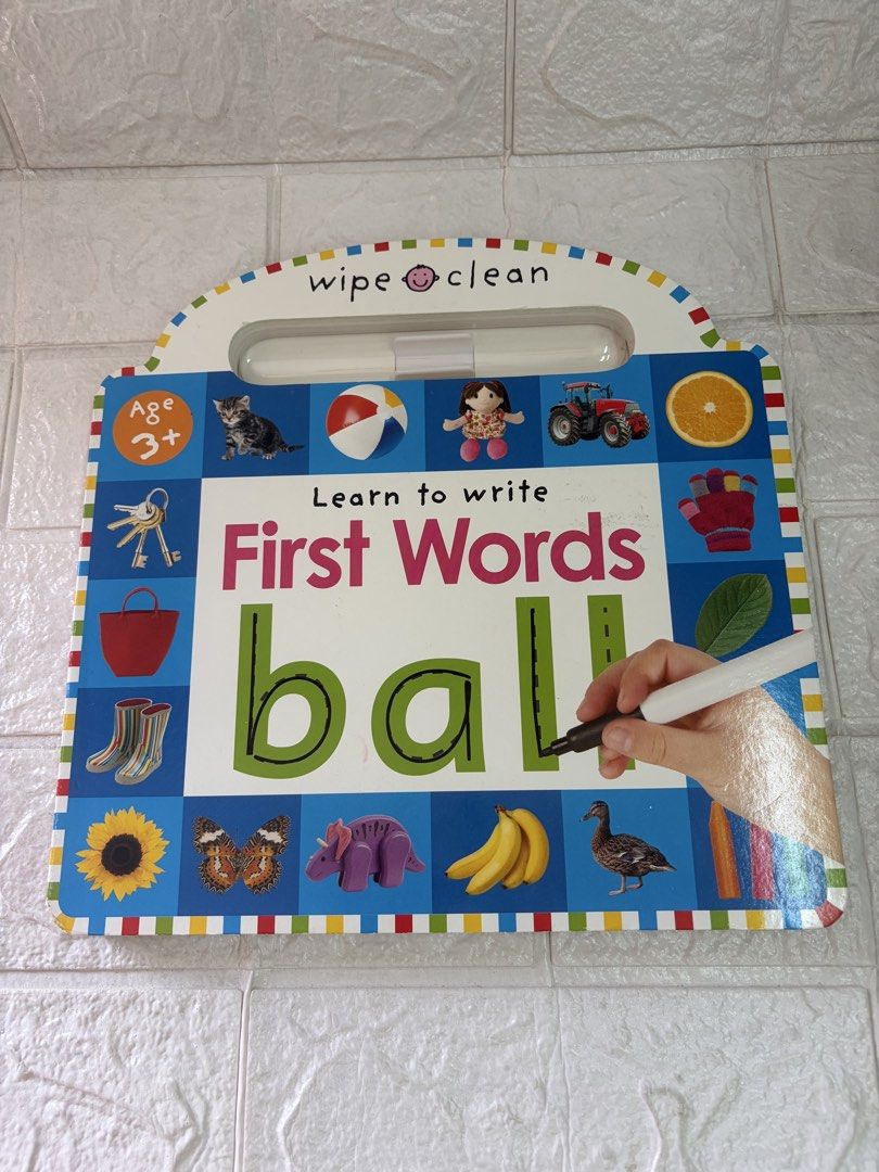 Kids Book First Words Hardbound (Category: Children's Books) located in Manila. Submitted by thekidshop (Listing ID 1466922959, Image 2). Description: .