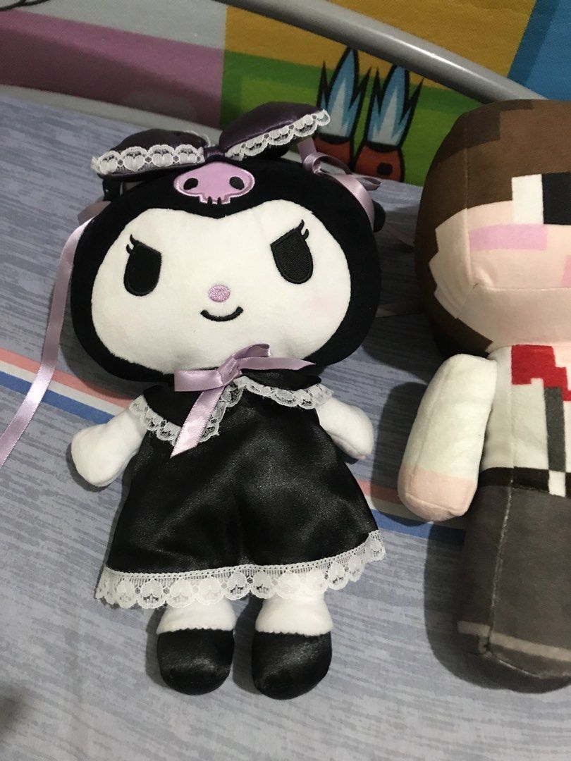 Kuromi minecraft (Category: Plushies & Soft Toys) located in Balete No 2. Submitted by troyesybang (Listing ID 1466917136, Image 2). Description: Bundle sale Sf j&t .