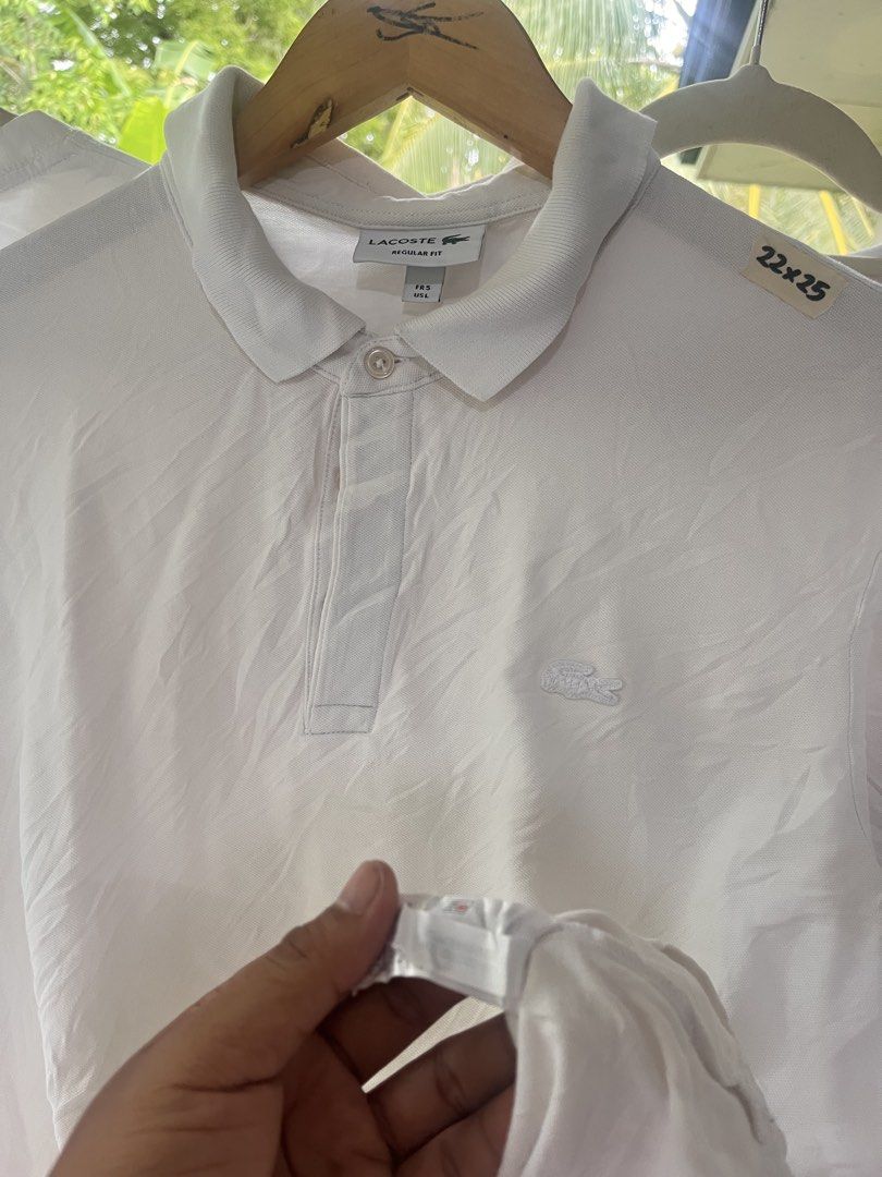 Lacoste (Category: Activewear) located in Tabogon. Submitted by offtherack.1 (Listing ID 1466871697, Image 3). Description: LACOSTE DIMES: 21x26 no issue.