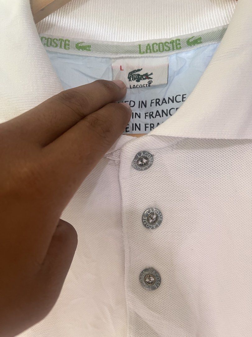 Lacoste (Category: Activewear) located in Tabogon. Submitted by offtherack.1 (Listing ID 1466871907, Image 3). Description: Lacoste dimes: 21x29.5 no issue.