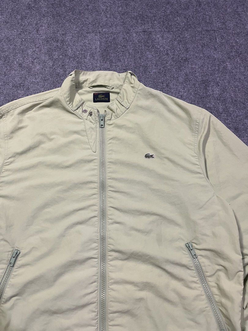 Lacoste harrington jacket (Category: Coats, Jackets and Outerwear) located in Manila. Submitted by maasnathan97346 (Listing ID 1466933989, Image 2). Description: Lacoste harrington jacket (Sage green) Size Medium Width 22 Length 25.5 Excellent condition Location Laguna Jnt Ship Plus Sf.