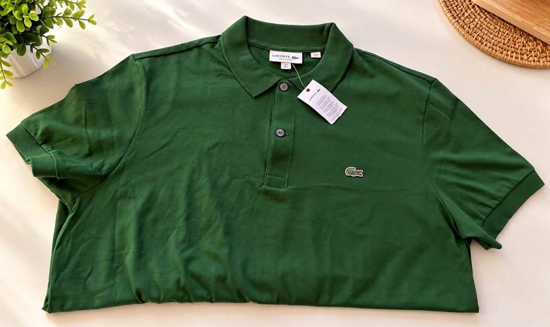 Lacoste Men’s Polo Shirt (Category: Luxury Apparel) located in Santa Rosa. Submitted by ninaparis (Listing ID 1466893925, Image 3). Description: Original Lacoste Men’s Regular Fit Pima Cotton Polo Shirt size 5-Large.