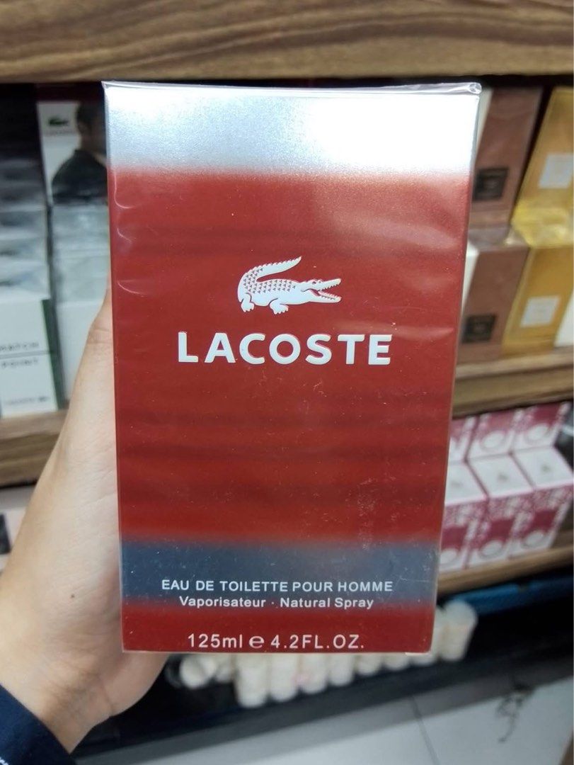 LACOSTE POUR HOMME EDT (Category: Fragrance & Deodorants) located in Quezon City. Submitted by embere_shop (Listing ID 1466797393, Image 1). Description: 📌Please read the last image carefully - all details are already provided. ❗️Offers below the regular price will no longer be entertained. Thank you for understanding. 💰 Mode of Payment (MOP): GCash 📦 Mode of Delivery (MOD): • Lalamove (Same-day delivery) • J&T Express (1–2 days).