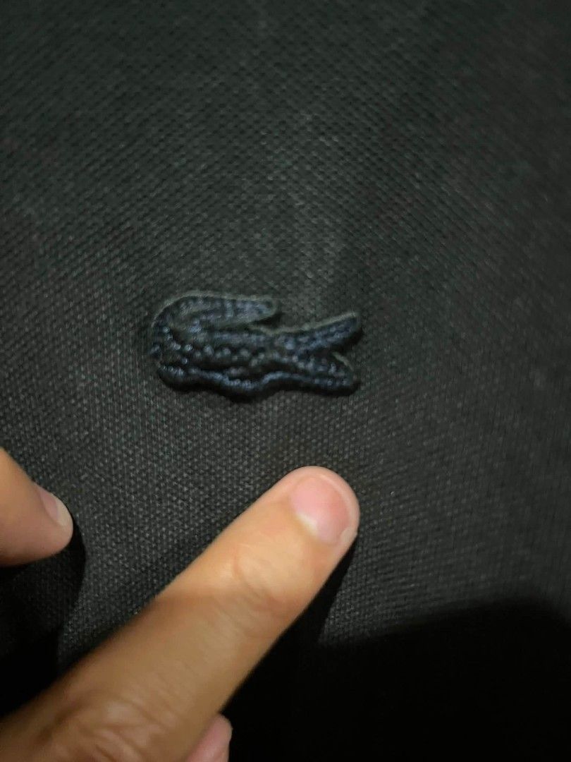 LACOSTE SMALL PARIS BLACK OUT (Category: Tshirts & Polo Shirts ) located in Sindangan. Submitted by waterbop (Listing ID 1466926390, Image 2). Description: Smart Paris Blackout 850 + SF EXCELLENT CONDITION NO ISSUE 8.5/10 COLOR RATE L ON TAG 22PIT TO PIT 25L.