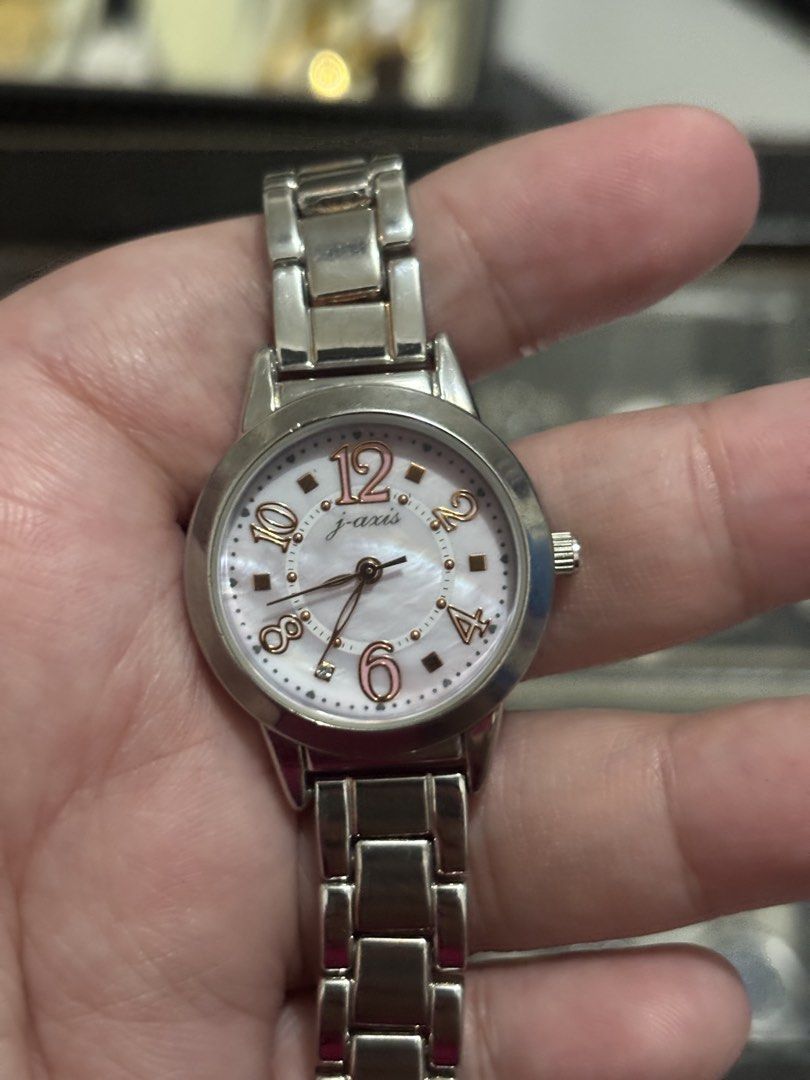 Ladies Bracelet Watches (Category: Women's Watches) located in Manila. Submitted by timelesswatchbyclaaa2.0 (Listing ID 1466901360, Image 3). Description: Vannes Half Bangle Watch 1k J-Axis Pink Dial 900 Lady Susan Noevir 1000 Elgin Watch 1000 Mila Schon 900 J-Axis Bangle 1k Fixed Price .