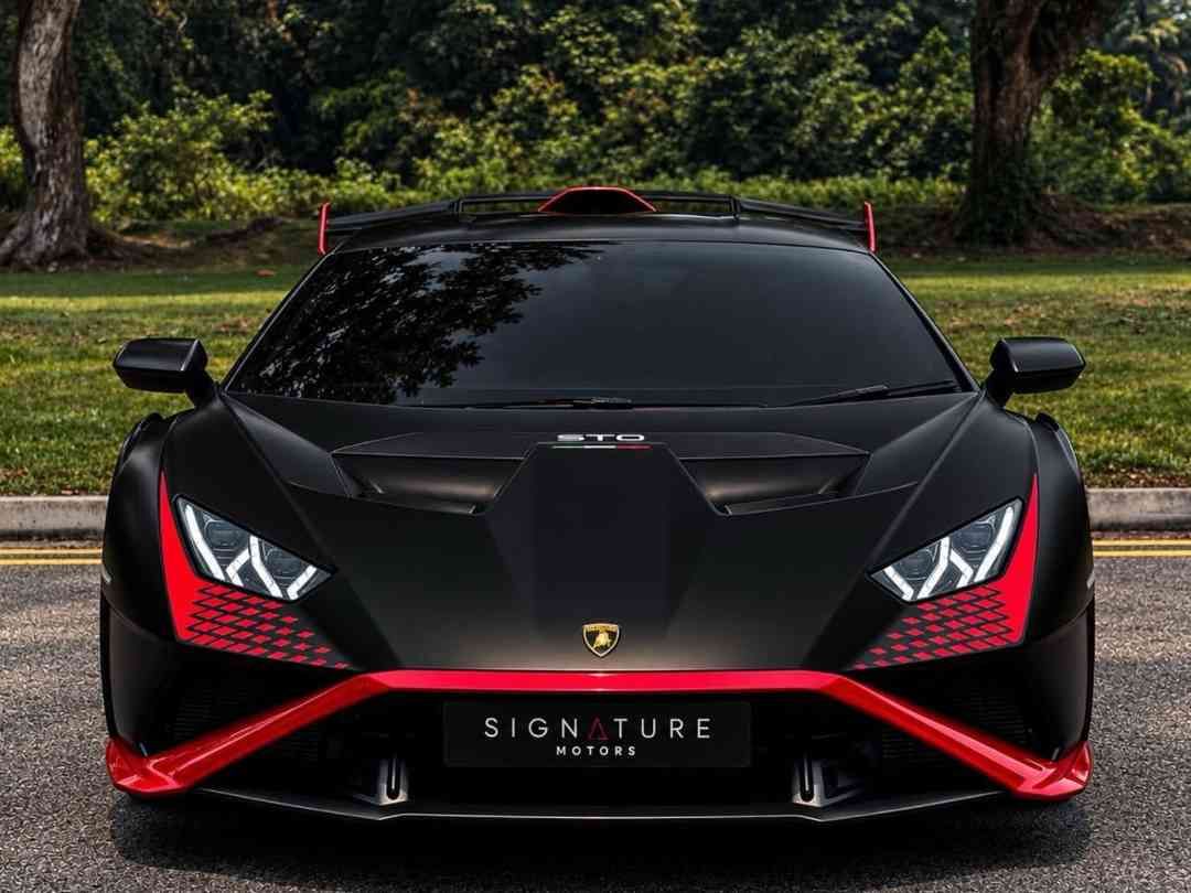 Lamborghini Huracan STO 5.2 V10 RWD (A) (Category: Used Cars) located in Singapore. Submitted by signaturemotors (Listing ID 1466838026, Image 1). Description: Showroom: 237 ALEXANDRA ROAD 237 Alexandra Road #02-04 Singapore 159929 1 Owner! Low Mileage! Full Agent Maintained! Still Under Agent Warranty Till Feb 2027! Original Paint In Bianco Monocerus (Solid White). Car Currently Wrapped In Matt Black. Interior Sports Seats With STO Trim. Sportiv