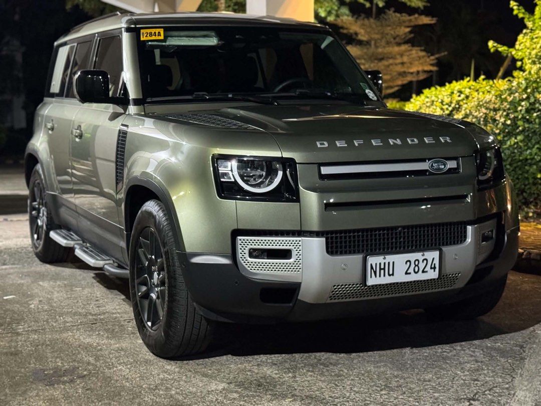 Land Rover Defender 110S Automatic Auto (Category: Used Cars) located in Valenzuela. Submitted by angelawhat (Listing ID 1466825741, Image 1). Description: 2024 Land Rover Defender 110 P300 — first owner Automatic Transmission 19k Mileage All stock Updated reg 2 set of keys Price: 3.8m.