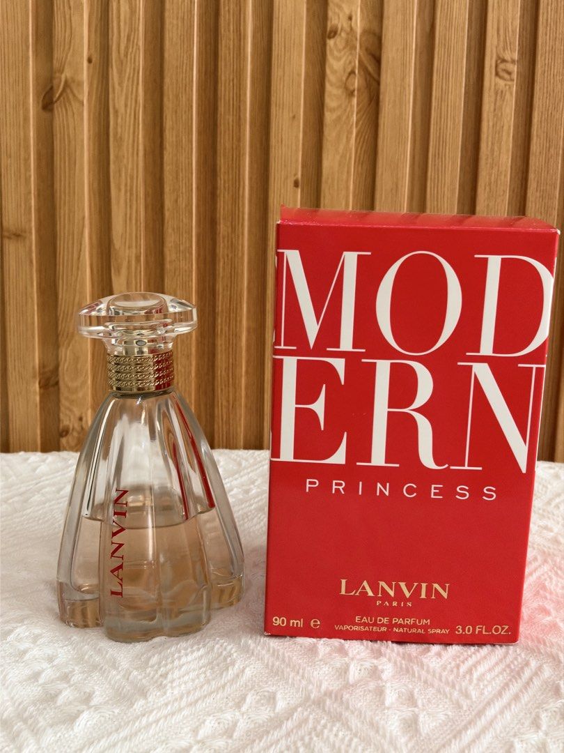Lanvin Modern Princess Eau de Parfum 90ml (Category: Fragrance & Deodorants) located in Binan City. Submitted by trishysabie (Listing ID 1466970515, Image 2). Description: Lanvin Modern Princess -Approx 40 ml left Rfs: Not my scent profile anymore Location Laguna Bel-air 3 Biñan Laguna Lalamove or J&T okay .