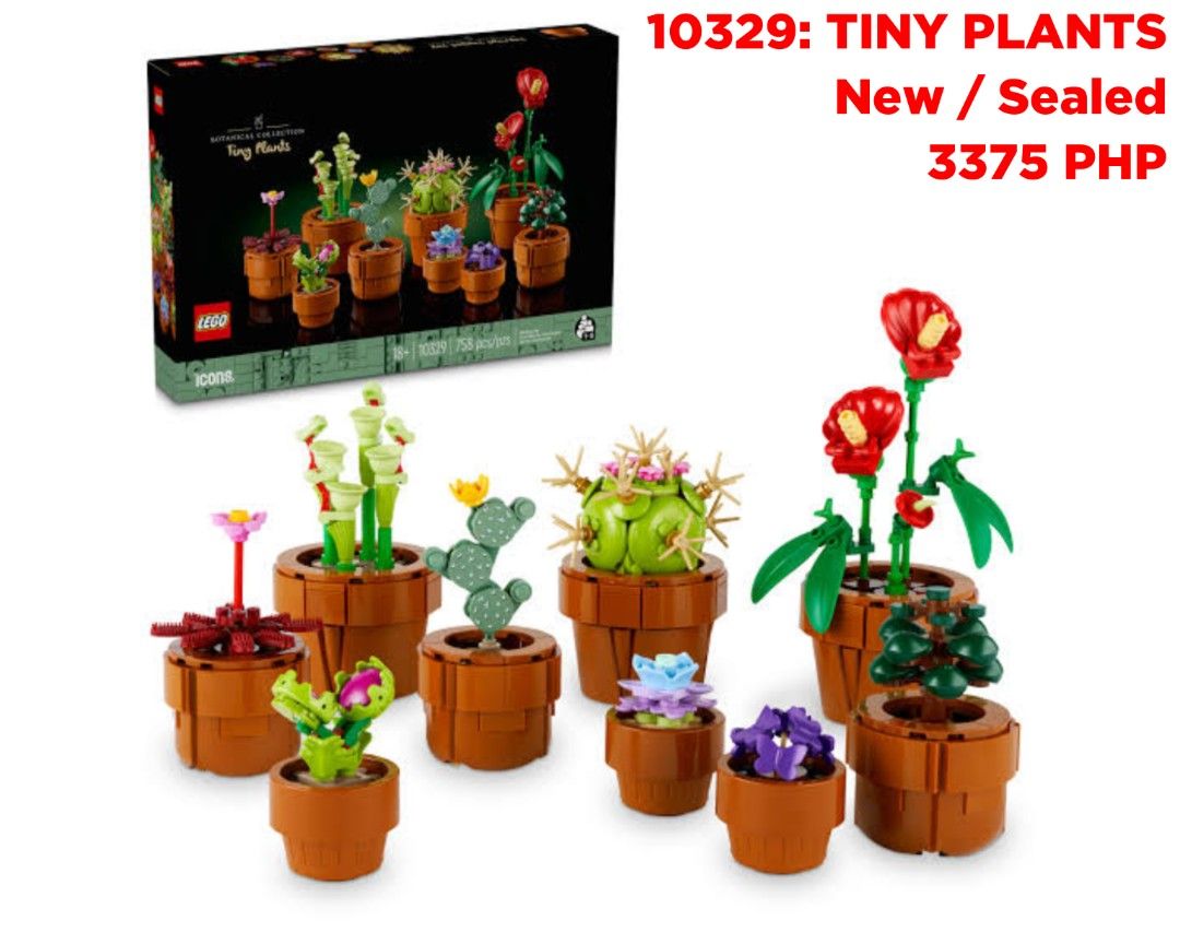 LEGO BOTANICAL COLLECTION BATCH 2 (Category: Lego & Building Sets) located in Quezon City. Submitted by pupaj (Listing ID 1466947335, Image 2). Description: LOCATION: Batasan QC area SHIPPING: Via Grab / Lalamove / GoGo Xpress / LBC / ABest Express / J&T Buyer can suggest other shipping options upon negotiation Shipping fee c/o buyer MODE OF PAYMENT: Via BDO / GCash / Maya / Maribank / COD Item is cross-posted PM for inquiries.