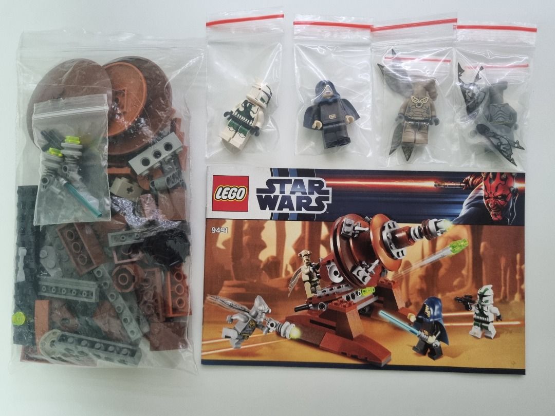 Lego Star Wars Clone Wars 7869, 9491, 75015 (Category: Lego & Building Sets) located in Quezon City. Submitted by afol95 (Listing ID 1466876382, Image 3). Description: Lego 7869 Battle for Geonosis (incl Captain Rex, 501st Legion) - ₱ 12,000 Lego 9491 Geonosian Cannon - ₱ 4,000 - SOLD Lego 75015 Corporate Alliance Tank Droid - ₱ 4,000 - SOLD Payment: GCash or Bank Transfer Collection: We can discuss delivery method at an added cost Location: Quez