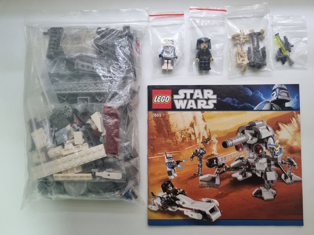 Lego Star Wars Clone Wars 7869, 9491, 75015 (Category: Lego & Building Sets) located in Quezon City. Submitted by afol95 (Listing ID 1466876382, Image 2). Description: Lego 7869 Battle for Geonosis (incl Captain Rex, 501st Legion) - ₱ 12,000 Lego 9491 Geonosian Cannon - ₱ 4,000 - SOLD Lego 75015 Corporate Alliance Tank Droid - ₱ 4,000 - SOLD Payment: GCash or Bank Transfer Collection: We can discuss delivery method at an added cost Location: Quez