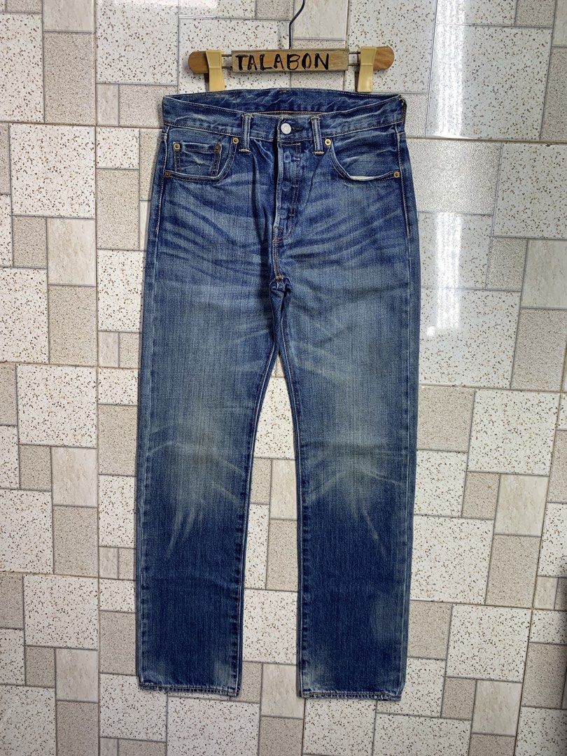 Levis 501 OG Jeans (Category: Jeans) located in Bacolod City. Submitted by ocean_us (Listing ID 1466803672, Image 2). Description: Item: Levis 501 OG Jeans ____________________________ Leather Patch Details: ▪️Size - 29 x 32 ▪️Actual - 29 x 42 ▪️Hem - 7.25 ▪️Chain Stitch ▪️Butterfly side sem ▪️Heavy duty fabric ▪️FREE SHIPPING FEE Pm, Thanks ✅We ship Nationwide via Jnt Express ✅We do video call for assurance 📍Bacolod City Negros Occidental.