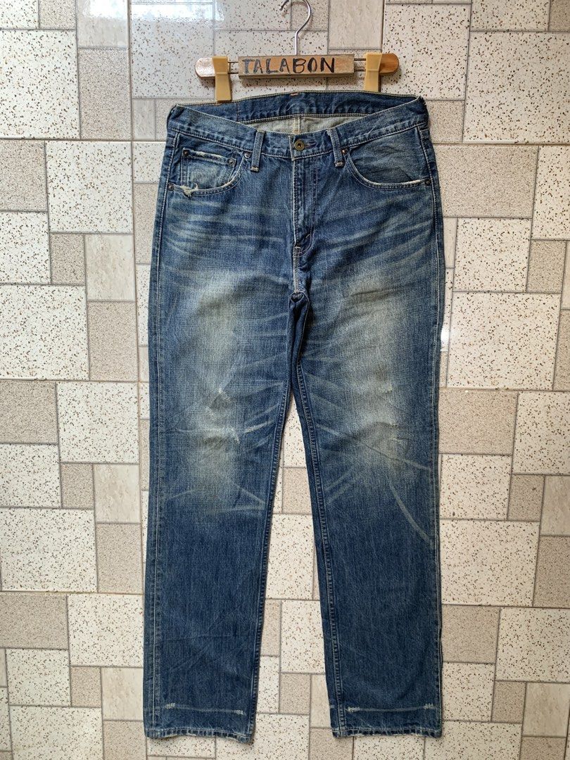 Levis 502 Leather Patch (Category: Jeans) located in Bacolod City. Submitted by ocean_us (Listing ID 1466805338, Image 2). Description: Item: Levis 502 ____________________________ Leather Patch Details: ▪️Size - 32x33 ▪️Actual - 32 x 44 ▪️Hem - 8 ▪️Chainstitch ▪️Factory Distress ▪️FREE SHIPPING FEE Pm, Thanks ✅We ship Nationwide via Jnt Express ✅We do video call for assurance 📍Bacolod City Negros Occidental.