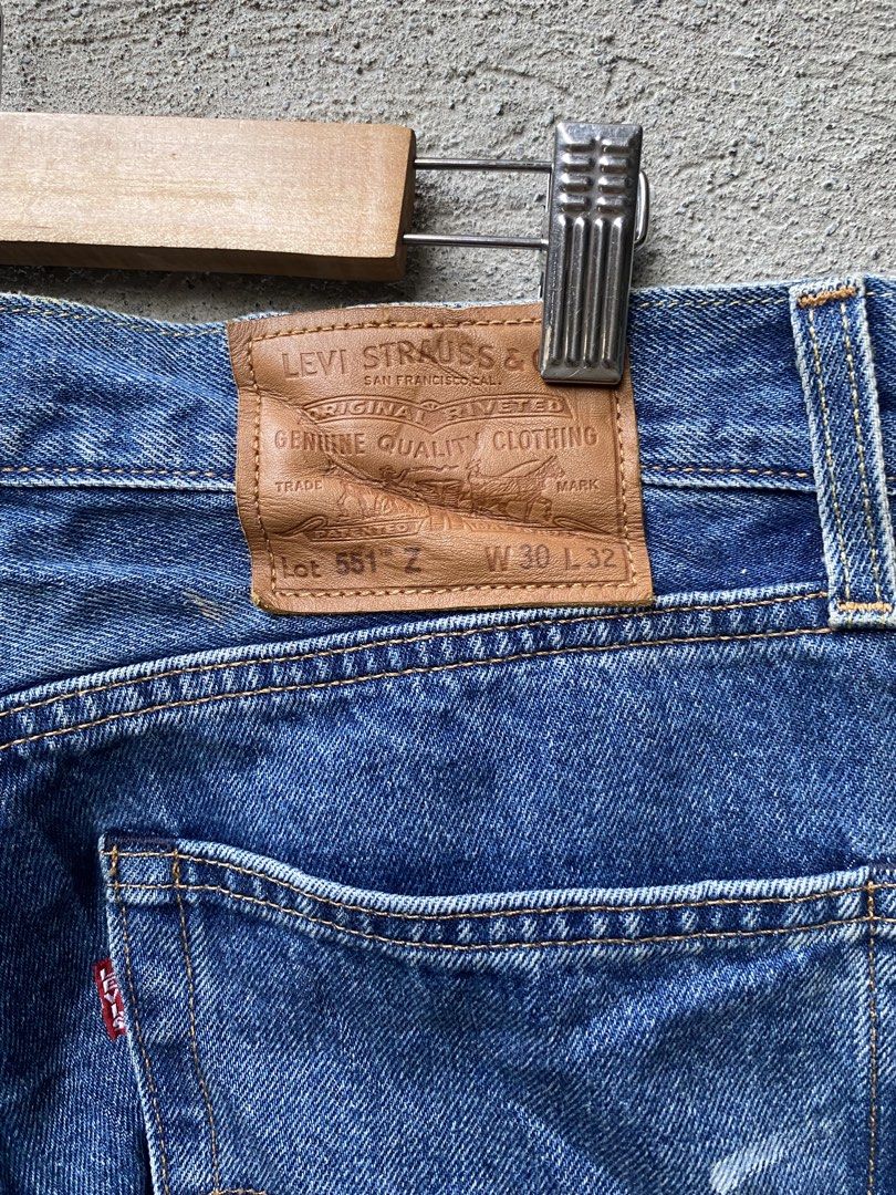 Levis 551 Z Premium Leather Patch Splatter Paint Denim Pants (Category: Jeans) located in Davao. Submitted by vanthriftfinds5 (Listing ID 1466859523, Image 3). Description: •Size: 30 on waist tag •Length: 40 •Hem: 7 No Issue Excellent condition Color rate: 9.9/10 DM TO PURCHASE.📩 🏙️ Location: Davao City 8000 📌Shipping Nationwide. Payment First Basis. No COD. Can provide ids and vouch for your safety. Mode of payment: Gcash Delivery Courier: JN