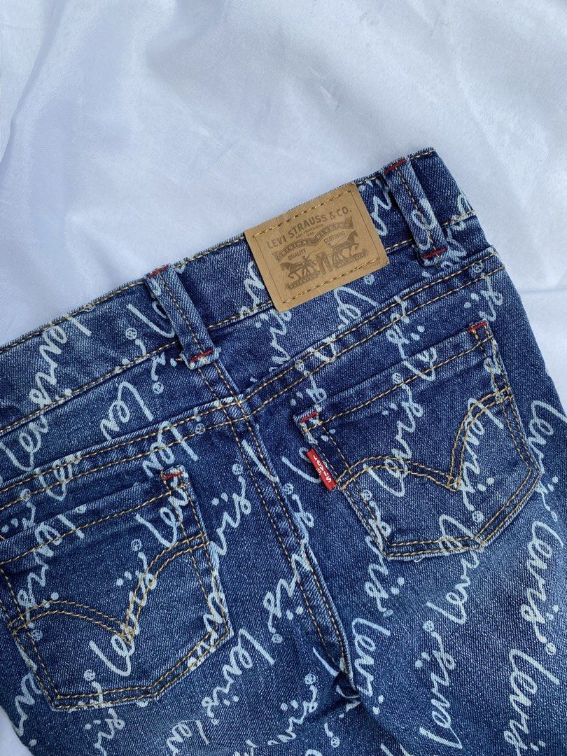 Levis pants (Category: Babies & Kids Fashion) located in Angeles City. Submitted by claudinep (Listing ID 1466945045, Image 2). Description: 3T on tag like new! .