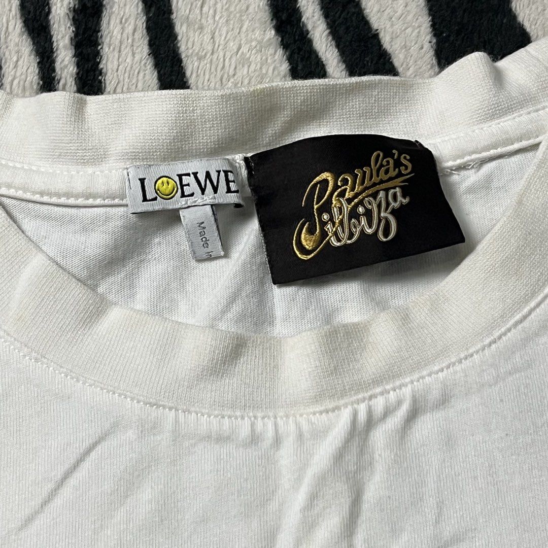 Loewe x smiley tshirt (Category: Shirts) located in Manila. Submitted by royaldripmanila (Listing ID 1466859103, Image 2). Description: Need wash W19 L24.
