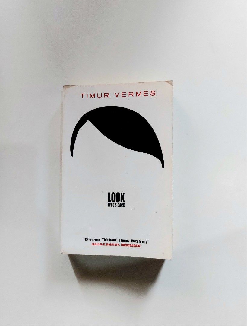 Look Who's Back by Timur Vermes (Category: Storybooks) located in Tanauan. Submitted by solanaclassics (Listing ID 1466903957, Image 1). Description: 📚 major bookshelf clean out / clearance sale ~ — RFS: decluttering my bookshelves and switching to digital books — MOP: Gcash | fast shipping *feel free to send a message if you wish to negotiate the price :).