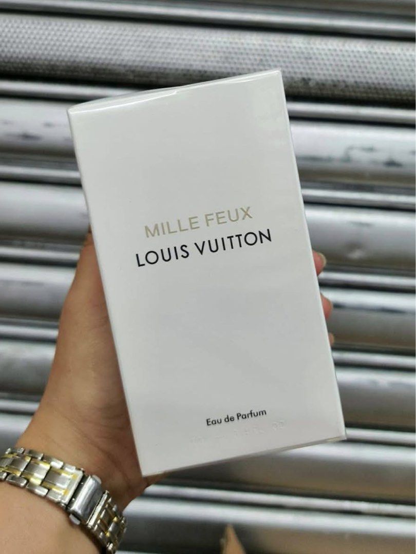 LOUIS VUITTON MILLE FEUX EDP (Category: Fragrance & Deodorants) located in Quezon City. Submitted by embere_shop (Listing ID 1466796754, Image 1). Description: 📌Please read the last image carefully - all details are already provided. ❗️Offers below the regular price will no longer be entertained. Thank you for understanding. 💰 Mode of Payment (MOP): GCash 📦 Mode of Delivery (MOD): • Lalamove (Same-day delivery) • J&T Express (1–2 days).